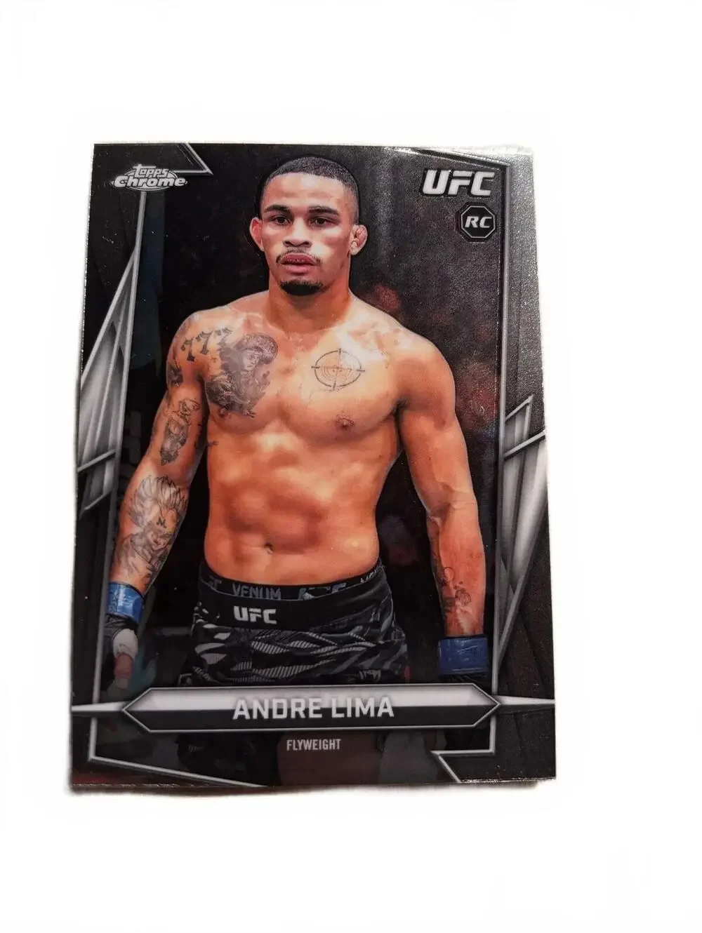 Topps Chrome UFC Andre Lima Flyweight Rookie Trading Card #